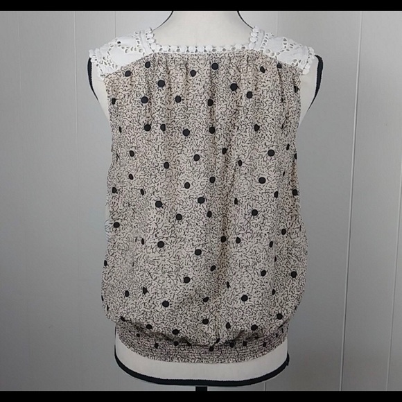 Leifnotes Anthropologie Floral Mix Print Blouse - Picture 3 of 4